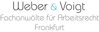Weber & Voigt Fachanwälte für Arbeitsrecht in Frankfurt